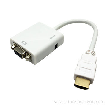 Converter, Supports HDMI to VGA w/o Audio